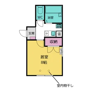 サンヤマモリ【2階】の間取り
