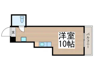 穂高第2ブラザ-ズ柏【6階】の間取り