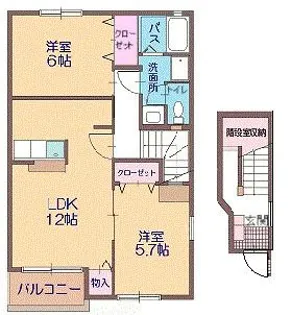 パルク 8【2階】の間取り