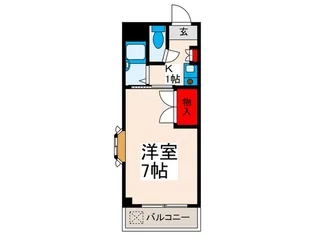 ツゥインコ-ト【2階】の間取り