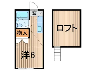 アベニュー雅【1階】の間取り