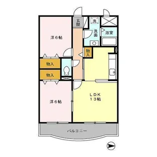 メルヴェイユ【1階】の間取り