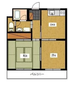 グリーンハイツ下俣南【1階】の間取り