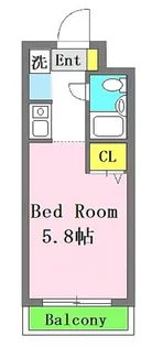 ジョイフル溝の口【3階】の間取り