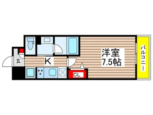 ラグゼナ八千代台【3階】の間取り