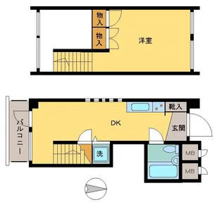 ベルトーレUの間取り