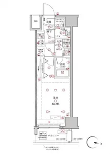 クレイシア板橋本町【3階】の間取り