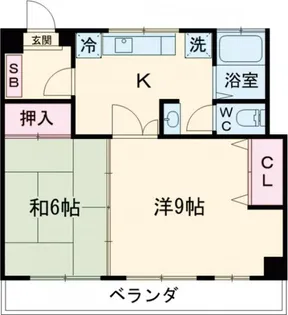 タケダビル【5階】の間取り