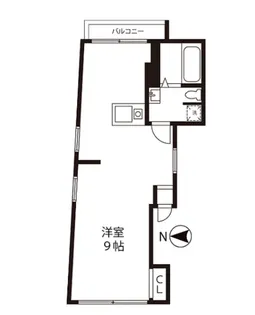 サンケンパレス府中宮西パート3【1階】の間取り