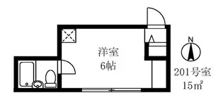 アリエール竹山【2階】の間取り