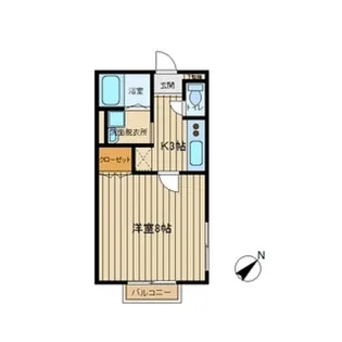 ビレッジいしだ【2階】の間取り