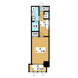 ARTS本庄【3階】の間取り