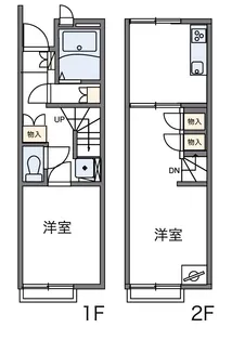 アベニール鳥海の間取り