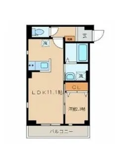 瑞雪館【4階】の間取り