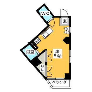 サントル・ヴィラージュII【5階】の間取り