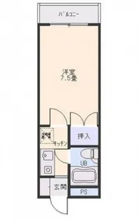 西原マンション【2階】の間取り