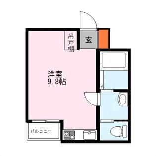 メゾン・ド・坪井【3階】の間取り