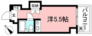 ドルチェステージ千歳【5階】の間取り