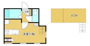 ツインリーブス南館【2階】の間取り