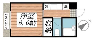 アルカディアEZ【1階】の間取り