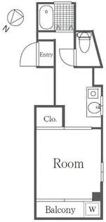 ホシバマンション【2階】の間取り