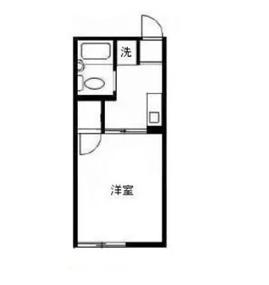 シティハイム La neige【1階】の間取り