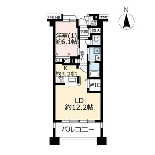 URコンフォール草加【3階】の間取り