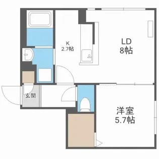Premier Residence North プレミアレジデンス【2階】の間取り