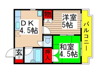 グランドメゾン【5階】の間取り
