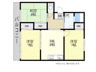 石崎ハイツ【2階】の間取り