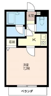 ボーンブン【1階】の間取り