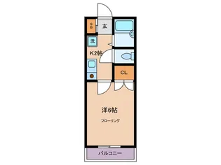 ブリリアント田村【3階】の間取り