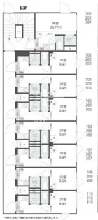 ノースヒル新宿ウエストの間取り