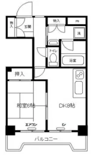エースCity【4階】の間取り
