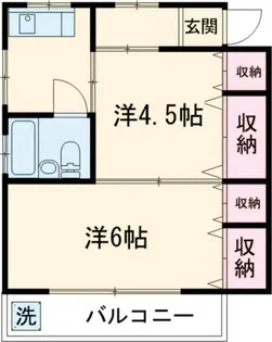 アイパレス【2階】の間取り