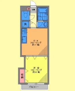 Gカレント【2階】の間取り