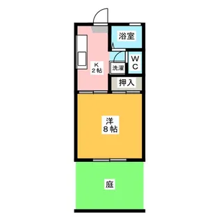 ロジュマンI【1階】の間取り