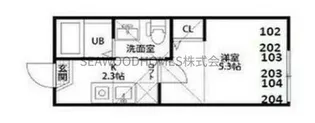 Girasol M【1階】の間取り