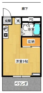 メゾンドラフィット【1階】の間取り