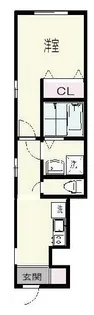 スパッツィオ南烏山【1階】の間取り