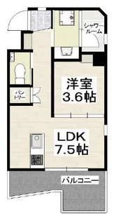アルヴィータ銘苅 (SYN)【5階】の間取り