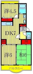 第17パールメゾン平川【2階】の間取り