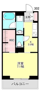 スプレンドル【3階】の間取り