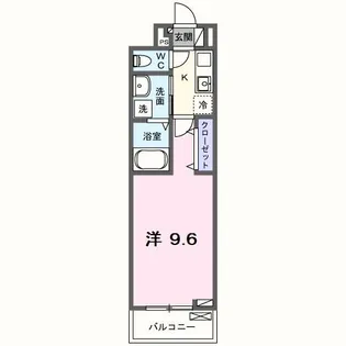 メゾン・ド・晴【2階】の間取り