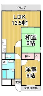 リヴィエール【2階】の間取り