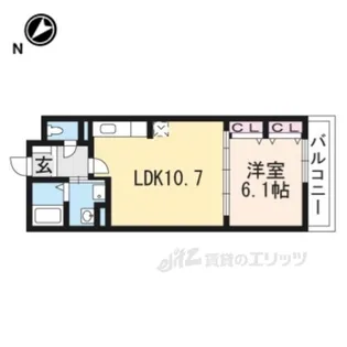 サニー・ヒルズ【2階】の間取り