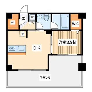 アプレパークス百合ヶ丘【2階】の間取り