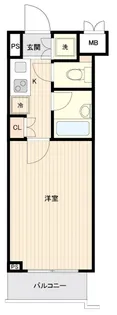 ルーブル大森七番館【3階】の間取り