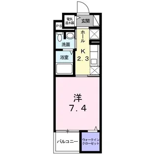 クオーレ メグ【4階】の間取り