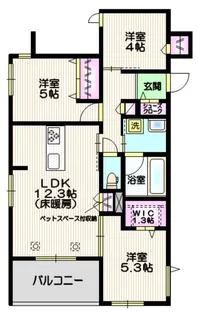 Alivio【1階】の間取り